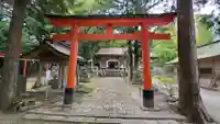 上沼八幡神社の鳥居
