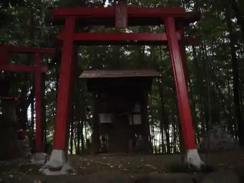 富士山浅間神社の鳥居