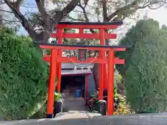 古川大明神の鳥居