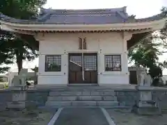 神明社の本殿