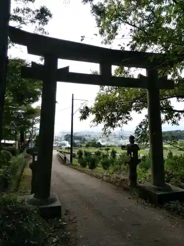 相撲神社の鳥居