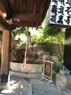 成田山深川不動堂（新勝寺東京別院）の手水舎