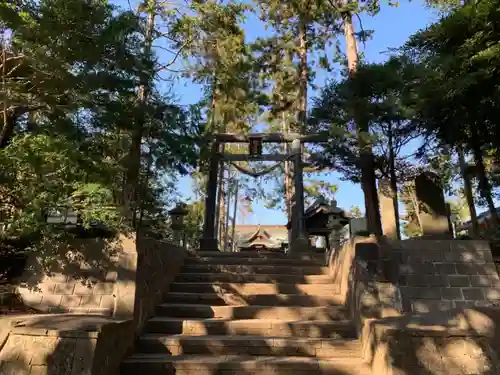 飽富神社の鳥居