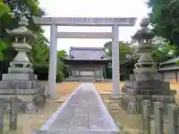 神明社(横松神明社)の鳥居