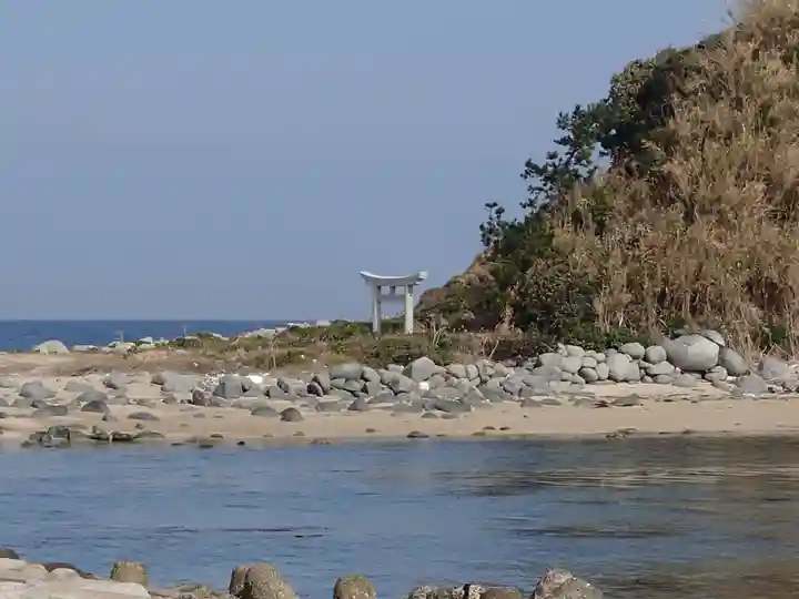 沖津宮(志賀海神社摂社)の景色