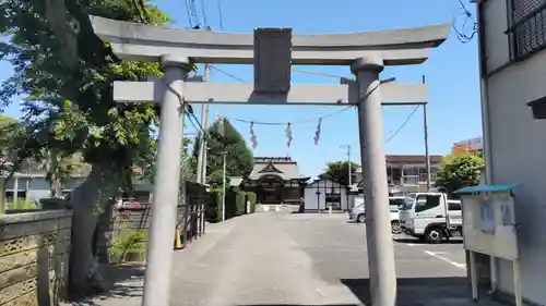 子守神社の鳥居