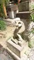 天明稲荷神社の狛犬