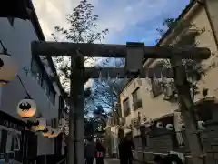 川越熊野神社の鳥居