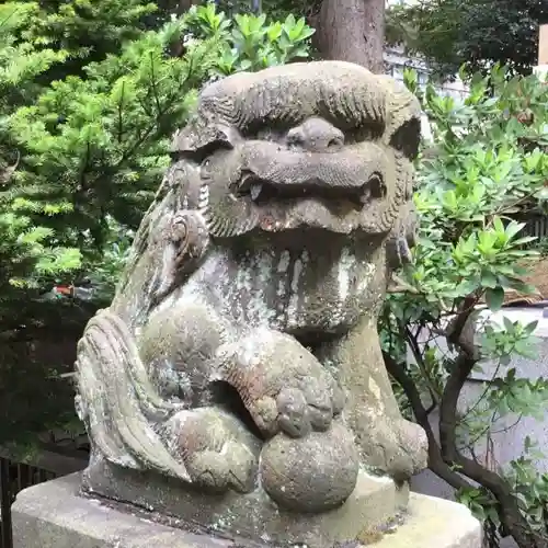 柏神社の狛犬