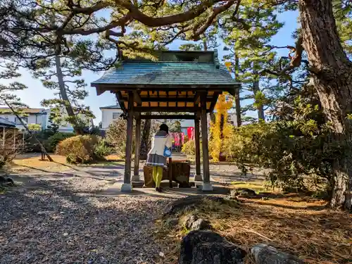 大永寺の手水