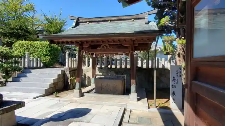 石清水八幡神社の手水舎