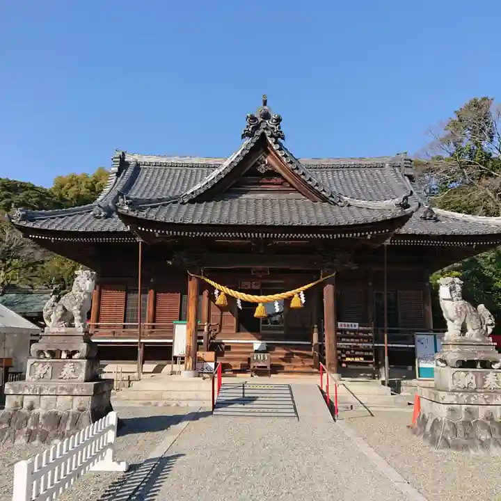 牟呂八幡宮の本殿・本堂