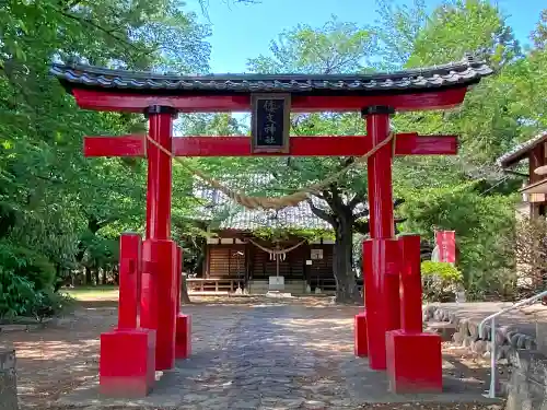 倭文神社の鳥居