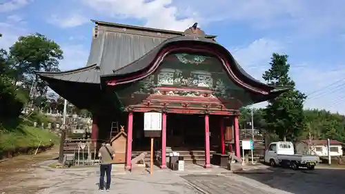 長谷寺(白岩観音)の本殿・本堂