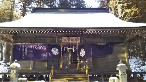 早池峰神社の本殿