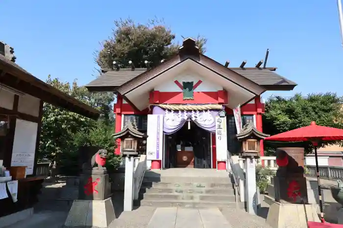 元郷氷川神社の本殿