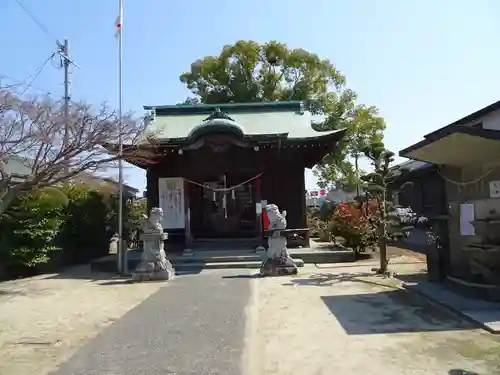 西原大神宮の本殿