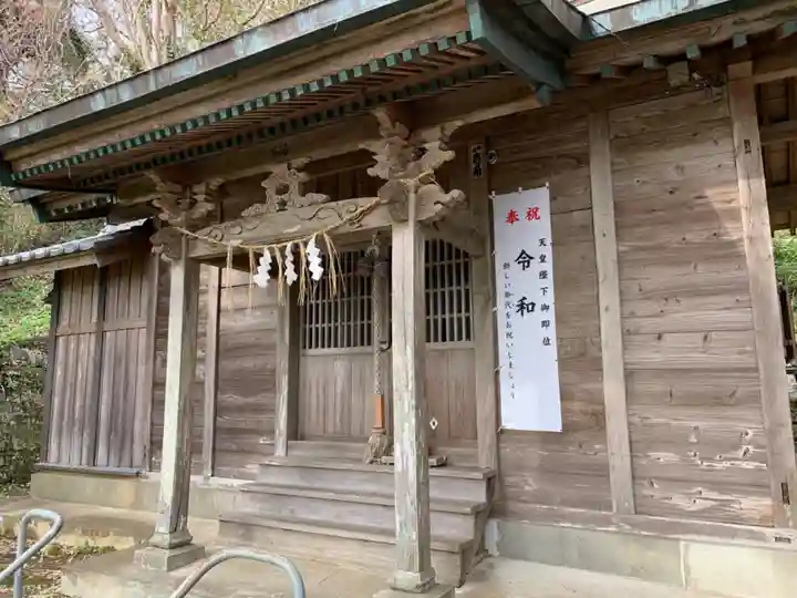 真浦神社の本殿・本堂