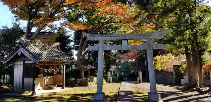 国府台天満宮の鳥居