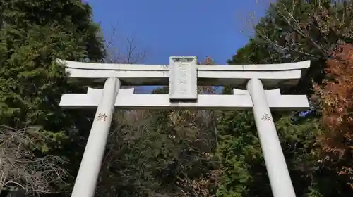 自玉手祭来酒解神社の鳥居