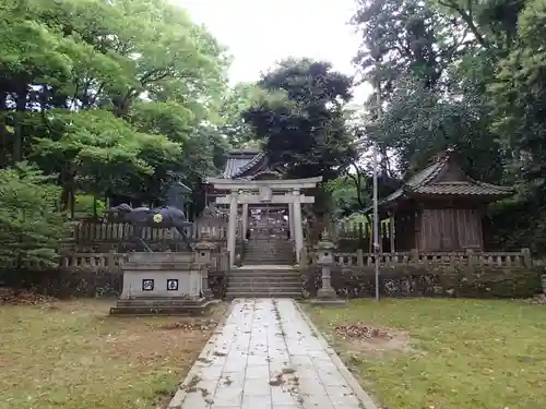 御木神社の鳥居