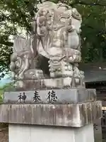 冨士御室浅間神社の狛犬