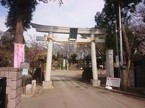 敷島神社の鳥居