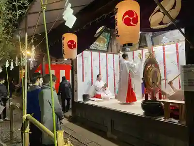 柏原八幡宮の神楽