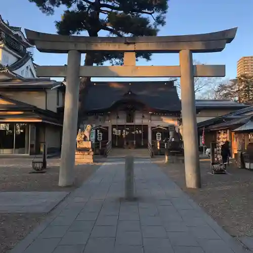 龍城神社の鳥居