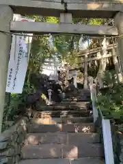 多摩川浅間神社の鳥居