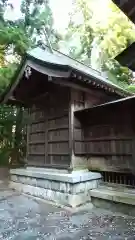 帳附神社の本殿