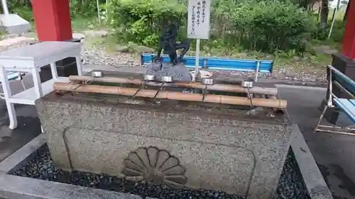 樽前山神社の手水