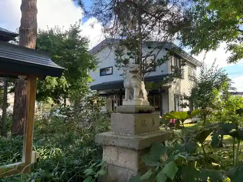 帯広三吉神社の狛犬