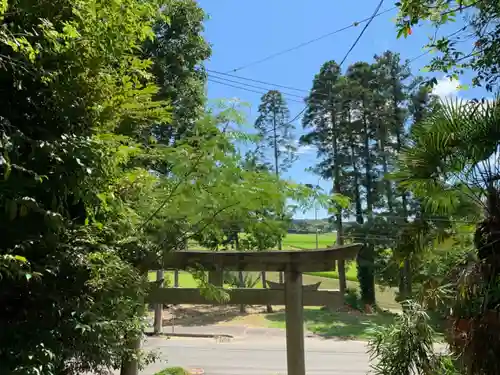 皇産霊神社の鳥居