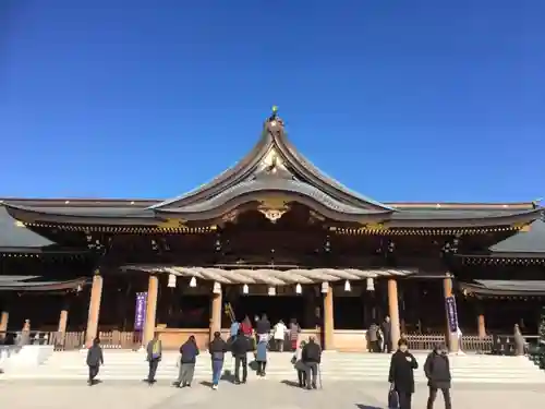 寒川神社の本殿・本堂