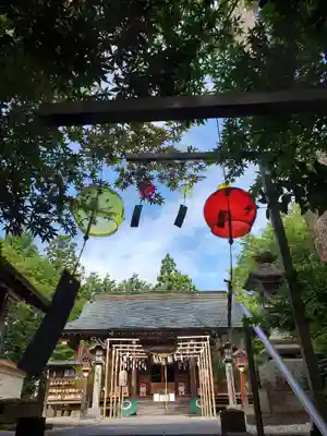 滑川神社 - 仕事と子どもの守り神(福島県)