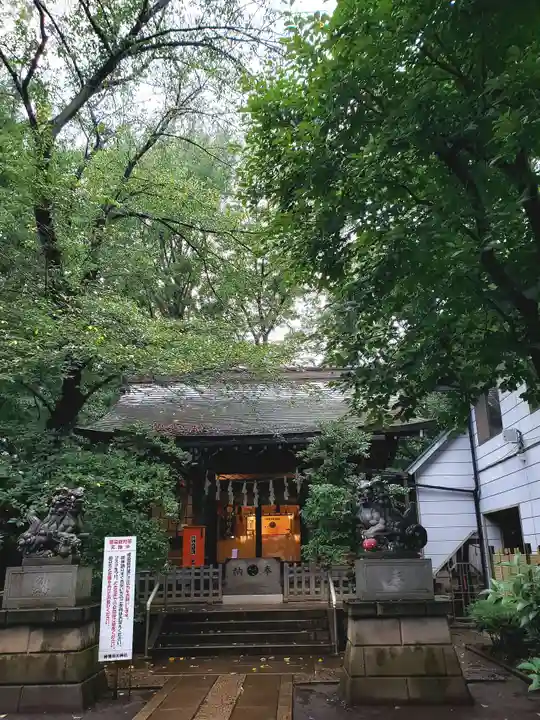 神明氷川神社の本殿・本堂