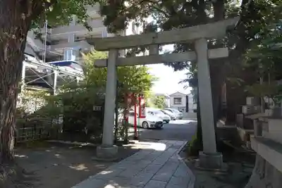 浅間神社の鳥居