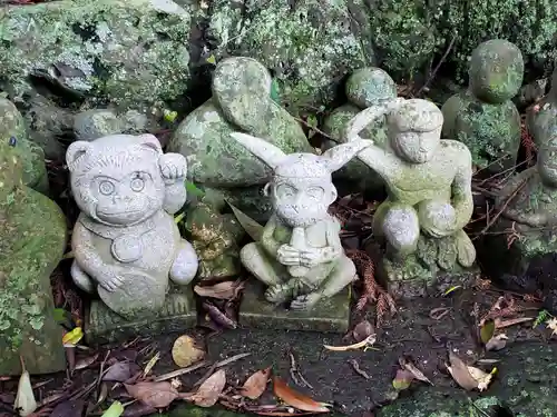 男嶽神社の像