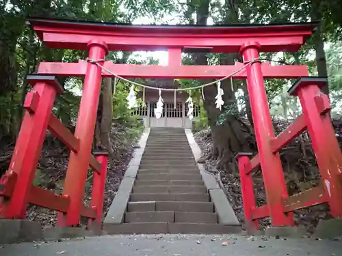 村積神社の鳥居