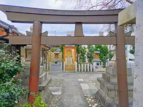 直来神社の鳥居