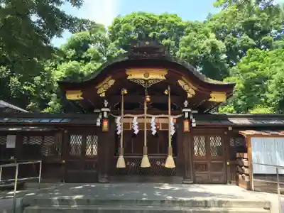 護王神社の本殿・本堂