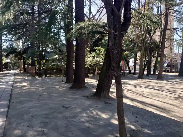 川口神社の自然