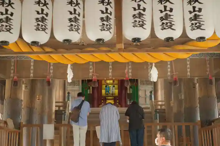 吉備津神社の本殿・本堂
