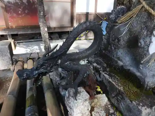 墨坂神社の手水舎