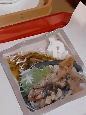 伏木香取神社の食事
