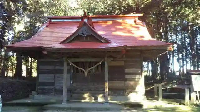 小坂神社の本殿