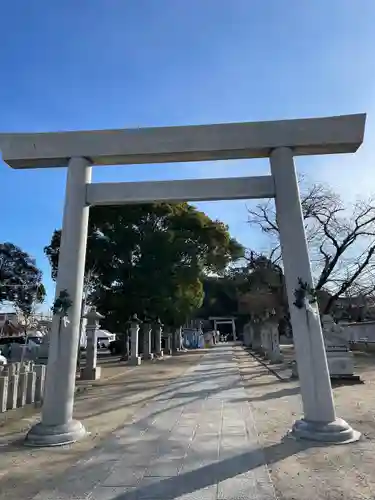 白山神社（二子町）の鳥居