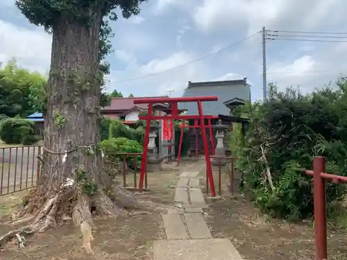 法宣寺の鳥居