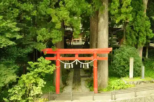 須山浅間神社の鳥居